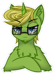 Size: 826x1150 | Tagged: safe, artist:colourwave, imported from derpibooru, oc, oc only, oc:arcane tesla, pony, unicorn, commission, commission for 200 rubley, glasses, male, simple background, transparent background