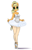 Size: 1329x2048 | Tagged: safe, artist:skitsniga, artist:skitsroom, imported from derpibooru, applejack, anthro, plantigrade anthro, alternate hairstyle, applerina, ballerina, breasts, clothes, female, open mouth, simple background, solo, tutu, white background