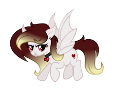 Size: 1269x997 | Tagged: safe, artist:darbypop1, imported from derpibooru, oc, oc only, oc:destiny blood, pony, vampire, vampony, female, mare, simple background, solo, transparent background