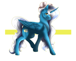 Size: 1024x820 | Tagged: safe, artist:o-demonkill-o, imported from derpibooru, oc, oc only, oc:fleurbelle, alicorn, pony, adorabelle, alicorn oc, bow, female, hair bow, horn, mare, simple background, smiling, solo, transparent background, trotting, wings, yellow eyes