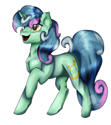 Size: 1773x2001 | Tagged: safe, artist:11-shadow, imported from derpibooru, bon bon, lyra heartstrings, sweetie drops, pony, unicorn, female, fusion, open mouth, raised hoof, simple background, solo, transparent background