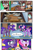 Size: 1800x2740 | Tagged: safe, artist:candyclumsy, imported from derpibooru, oc, oc:king speedy hooves, oc:princess luminescent love, oc:princess morning star, alicorn, pony, comic:the fusion flashback 2, alicorn princess, basement, canterlot, canterlot castle, chamber, comic, commissioner:bigonionbean, cutie mark, ethereal mane, flashback, forced, fusion, fusion:big macintosh, fusion:flash sentry, fusion:king speedy hooves, fusion:princess cadance, fusion:princess celestia, fusion:princess luminescent love, fusion:princess luna, fusion:princess morning star, fusion:shining armor, fusion:trouble shoes, fusion:twilight sparkle, jewelry, magic, merge, royalty, secret room, shocked, surprised, writer:bigonionbean