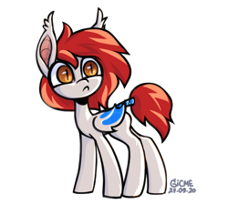 Size: 1898x1704 | Tagged: safe, artist:gicme, imported from derpibooru, oc, oc only, oc:riellenc hill, bat pony, pony, bat wings, simple background, solo, surprised, transparent background, wings