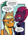 Size: 872x1085 | Tagged: safe, artist:andypriceart, idw, imported from derpibooru, applejack, tempest shadow, earth pony, unicorn, spoiler:comic, spoiler:comic90, broken horn, female, horn, mare, season 10