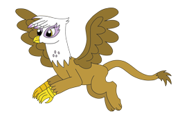 Size: 3264x2448 | Tagged: safe, artist:supahdonarudo, imported from derpibooru, gilda, griffon, flying, simple background, transparent background