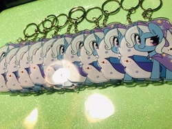 Size: 4032x3024 | Tagged: safe, artist:sakukitty, imported from derpibooru, trixie, acrylic charm, irl, photo, swag