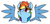 Size: 1400x683 | Tagged: safe, artist:dacaoo, imported from derpibooru, rainbow dash, pony, female, goggles, simple background, solo, transparent background