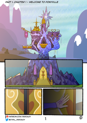 Size: 1000x1415 | Tagged: safe, artist:cyril_deroach, artist:deroach, imported from derpibooru, twilight sparkle, human, comic:tales from equestria part 1, fanfic:tales from equestria, comic, equestria project humanized, fanfic, humanized, twilight's castle