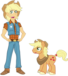 Size: 3870x4341 | Tagged: safe, artist:urhangrzerg, imported from derpibooru, applejack, earth pony, pony, equestria girls, applejack (male), equestria guys, male, rule 63, simple background, stallion, transparent background