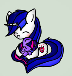 Size: 470x496 | Tagged: safe, artist:ameliayap, imported from derpibooru, shining armor, twilight sparkle, pony, unicorn, brother and sister, colt, cute, duo, eyes closed, female, filly, male, siblings, simple background, younger