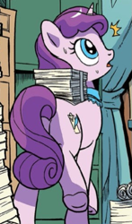 Size: 373x636 | Tagged: safe, idw, imported from derpibooru, checklist charmer, earth pony, pony, spoiler:comic, spoiler:comic79, female, mare, unnamed character, unnamed pony