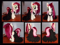 Size: 3904x2904 | Tagged: safe, artist:calusariac, imported from derpibooru, roseluck, pony, clothes, craft, dress, irl, photo, plushie, solo