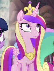 Size: 956x1257 | Tagged: safe, imported from derpibooru, screencap, princess cadance, alicorn, pony, my little pony: the movie, cropped, female, solo