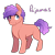 Size: 974x981 | Tagged: safe, artist:amiookamiwolf, imported from derpibooru, oc, oc only, oc:pajamas, pony, female, filly, offspring, parent:cheese sandwich, parent:pinkie pie, parents:cheesepie, simple background, solo, transparent background