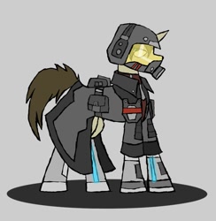 Size: 981x1006 | Tagged: safe, artist:homicidal doktor, imported from derpibooru, oc, oc only, pony, unicorn, solo