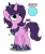 Size: 2296x2704 | Tagged: safe, artist:purplepotato04, imported from derpibooru, oc, oc only, alicorn, pony, female, magical lesbian spawn, mare, offspring, parent:tempest shadow, parent:twilight sparkle, parents:tempestlight, simple background, solo, transparent background