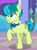 Size: 268x360 | Tagged: safe, imported from derpibooru, screencap, sandbar, earth pony, pony, she's all yak, bowtie, cropped, hair over one eye, male, raised hoof, smiling, solo