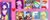 Size: 4300x1700 | Tagged: artist needed, safe, imported from derpibooru, screencap, aria blaze, flash sentry, fluttershy, heath burns, microchips, ragamuffin (equestria girls), rainbow dash, sunset shimmer, trixie, equestria girls, ariachips, ariadash, ariashy, arixie, bisexual, female, flasharia, heathblaze, lesbian, male, meme, ragablaze, ragamuffin (g4), shipping, straight, sunblaze