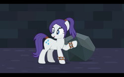 Size: 1280x800 | Tagged: safe, artist:agrol, imported from derpibooru, rarity, pony, earth pony rarity, female, let's start the game, solo