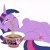 Size: 2000x2000 | Tagged: safe, artist:baigak, imported from derpibooru, starlight glimmer, twilight sparkle, pony, unicorn, belly, belly button, big belly, blushing, bowl, chubby, chubby twilight, eating, female, food, food baby, high res, hoof on belly, japanese, lying down, noodles, on back, one eye closed, ramen, ramen face, simple background, solo, stuffed, unicorn twilight, white background