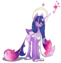 Size: 4000x4121 | Tagged: safe, artist:daniefox, imported from derpibooru, twilight sparkle, alicorn, pony, absurd resolution, cutie mark, female, halo, leonine tail, magic, simple background, solo, transparent background, twilight sparkle (alicorn), unshorn fetlocks