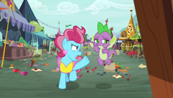 Size: 1920x1080 | Tagged: safe, imported from derpibooru, screencap, cup cake, spike, the big mac question