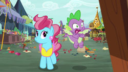 Size: 1920x1080 | Tagged: safe, imported from derpibooru, screencap, cup cake, spike, the big mac question