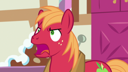 Size: 1920x1080 | Tagged: safe, imported from derpibooru, screencap, big macintosh, pony, the big mac question, male, solo