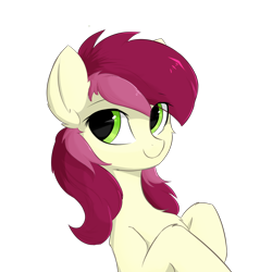 Size: 1620x1620 | Tagged: safe, artist:d.w.h.cn, imported from derpibooru, roseluck, earth pony, pony, cute, cuteluck, female, mare, rosabetes, simple background, solo, transparent background