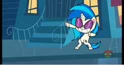 Size: 3584x1880 | Tagged: safe, imported from derpibooru, screencap, dj pon-3, vinyl scratch, pony, my little pony: pony life, whoof-dunnit, spoiler:pony life s01e37, female, g4.5, solo