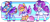 Size: 1893x846 | Tagged: safe, artist:spudsmcfrenzy, imported from derpibooru, fluttershy, rainbow dash, rarity, pony, chibi, female, simple background, transparent background