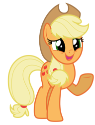 Size: 5000x6553 | Tagged: safe, artist:estories, imported from derpibooru, applejack, pony, absurd resolution, female, hat, simple background, solo, transparent background, vector