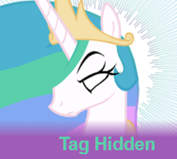 Size: 442x398 | Tagged: safe, imported from derpibooru, princess celestia, alicorn, pony, derpibooru, lesson zero, creepy, error, glitch, meta, meta:tag hidden, no pupils, solo, spoiler image, spoilered image joke, white eyes