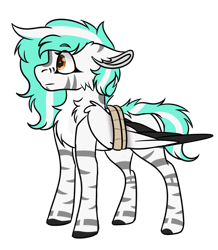 Size: 648x742 | Tagged: safe, artist:rokosmith26, imported from derpibooru, oc, oc only, oc:rokosmith, pegasus, pony, chest fluff, colored wings, female, filly, floppy ears, long hair, long mane, markings, multicolored wings, rope, simple background, skinny, solo, standing, tail, tied up, transparent background, tribal marking, tribal markings, wings, younger