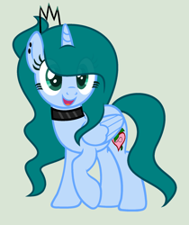 Size: 1516x1808 | Tagged: safe, artist:lominicinfinity, imported from derpibooru, oc, oc only, oc:infinity mi rosalinda, alicorn, pony, female, mare, simple background, solo