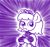Size: 640x600 | Tagged: safe, artist:ficficponyfic, imported from derpibooru, part of a set, oc, oc only, oc:mulberry telltale, cyoa:madness in mournthread, boots, brows turned down, clothes, crossed legs, cyoa, dress, ears up, flower, frills, frown, headband, monochrome, neckerchief, nervous, shawl, shoes, story included, worried, zoom effect