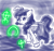Size: 640x600 | Tagged: safe, artist:ficficponyfic, imported from derpibooru, part of a set, oc, oc only, oc:mulberry telltale, cyoa:madness in mournthread, bag, boots, clothes, cyoa, dress, ears leaning back, flower, frown, headband, looking forward, magic runes, neckerchief, shawl, shoes, story included