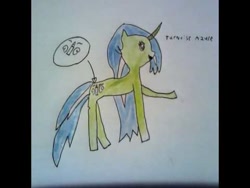 Size: 480x360 | Tagged: safe, imported from derpibooru, oc, oc only, pony, photo, solo, traditional art