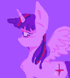 Size: 1280x1422 | Tagged: safe, artist:russianvore, imported from derpibooru, twilight sparkle, alicorn, pony, solo, twilight sparkle (alicorn)