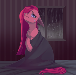 Size: 2493x2449 | Tagged: safe, artist:1an1, imported from derpibooru, pinkie pie, earth pony, pony, crying, pinkamena diane pie