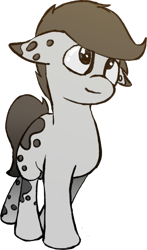 Size: 528x897 | Tagged: safe, artist:geljado, derpibooru exclusive, imported from derpibooru, oc, oc only, oc:broken symmetry, earth pony, pony, derpibooru community collaboration, 2021 community collab, digital art, png, simple background, solo, transparent background