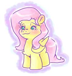 Size: 816x860 | Tagged: safe, artist:smirk, imported from derpibooru, fluttershy, pegasus, pony, aggie.io, blushing, cute, shyabetes, solo