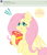 Size: 2592x3024 | Tagged: safe, artist:dreamy990, artist:nightydream, imported from derpibooru, fluttershy, pony, series:ask fluttershy, chips, food, potato chips, simple background, solo, white background