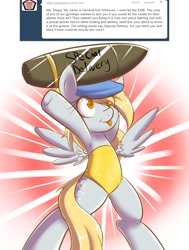 Size: 893x1184 | Tagged: dead source, safe, artist:ladyderp, artist:senseidezzy, deleted from derpibooru, imported from ponerpics, imported from ponybooru, derpy hooves, pegasus, pony, abstract background, ammunition, armpits, bipedal, clothes, female, lady derpy's photo shoot, mare, one-piece swimsuit, pinup, solo, swimsuit, tongue out