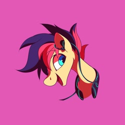 Size: 1617x1617 | Tagged: safe, artist:drtuo4, imported from derpibooru, oc, oc only, oc:draconidsmxz, earth pony, pony, bust, solo