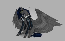 Size: 1400x900 | Tagged: safe, artist:dementra369, imported from derpibooru, oc, oc only, oc:ruby drop, pegasus, pony, clothes, jacket, solo