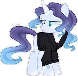 Size: 2075x2021 | Tagged: safe, artist:kurosawakuro, imported from derpibooru, oc, oc only, pony, unicorn, base used, clothes, female, magical lesbian spawn, mare, offspring, parent:coloratura, parent:starlight glimmer, simple background, solo, transparent background