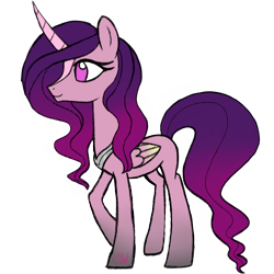 Size: 3000x3000 | Tagged: safe, artist:chelseawest, imported from derpibooru, oc, oc only, alicorn, pony, female, mare, simple background, smiling, solo, transparent background