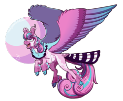 Size: 1950x1600 | Tagged: safe, artist:inuhoshi-to-darkpen, imported from derpibooru, princess flurry heart, alicorn, open mouth, simple background, transparent background