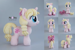 Size: 2000x1324 | Tagged: safe, artist:meplushyou, imported from derpibooru, oc, oc only, oc:lily allure, pony, unicorn, female, filly, irl, photo, plushie, solo